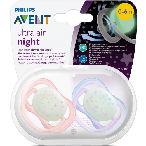 Philips Avent SCF376/12 Ultra Air Emzik 0-6 Ay (Pembe)