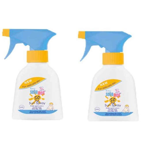Sebamed Bebe Güneş Spreyi Spf 50 200 ml x 2 Adet Sebamed Bebe Güneş Spreyi Spf 50 200 ml x 2 Adet