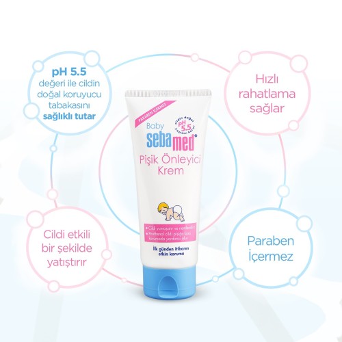 Sebamed Bebe Pişik Önleyici Krem 50 ml Sebamed Bebe Pişik Önleyici Krem 50 ml