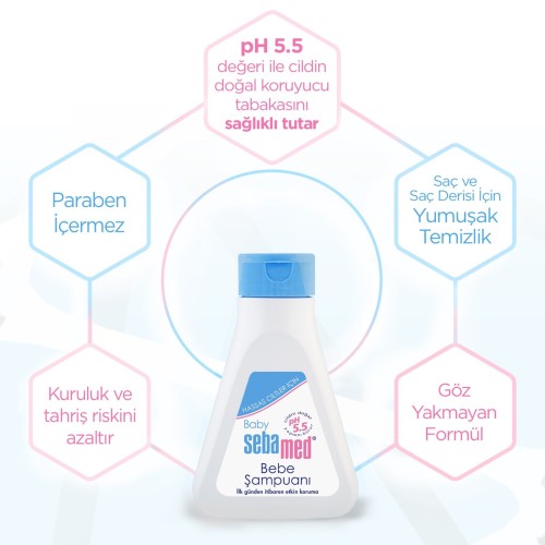 Sebamed Bebe Şampuan 150 ml x 2 Adet