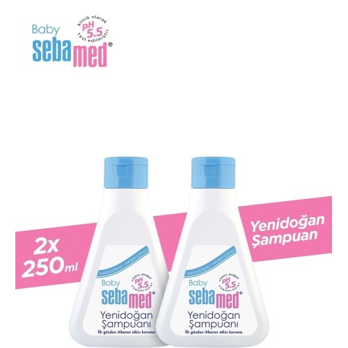 Sebamed Bebe Yenidoğan Şampuanı 250 ml x 2 Adet