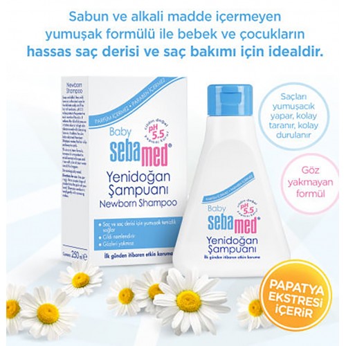 Sebamed Bebe Yenidoğan Şampuanı 250 ml x 2 Adet