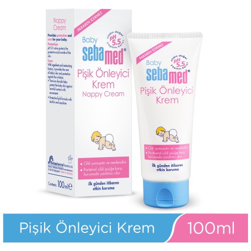 Sebamed Bebek Pişik Önleyici Krem 100 ml Sebamed Bebek Pişik Önleyici Krem 100 ml