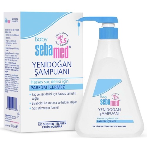 Sebamed Yenidoğan Bebek Şampuanı 500 ml Sebamed Yenidoğan Bebek Şampuanı 500 ml