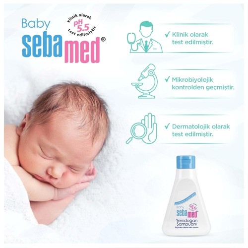 Sebamed Yenidoğan Bebek Şampuanı 500 ml Sebamed Yenidoğan Bebek Şampuanı 500 ml
