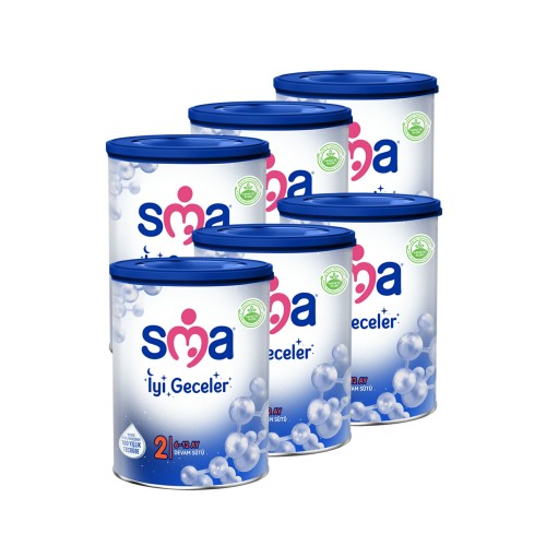 SMA İyi Geceler 2 6-12 Ay Devam Sütü 800 gr x 6 Adet