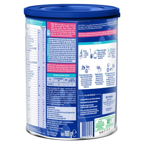 SMA İyi Geceler 3 1-3 Yaş Devam Sütü 800 gr