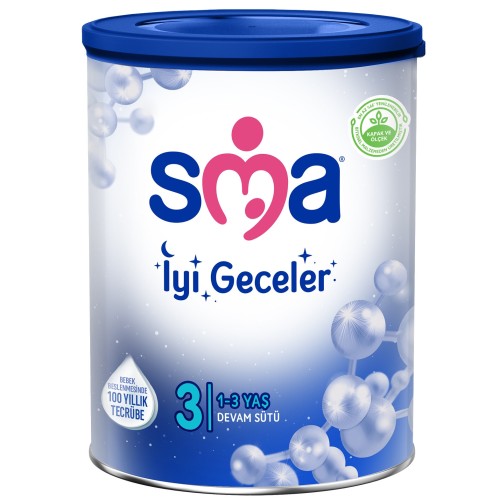 SMA İyi Geceler 3 1-3 Yaş Devam Sütü 800 gr