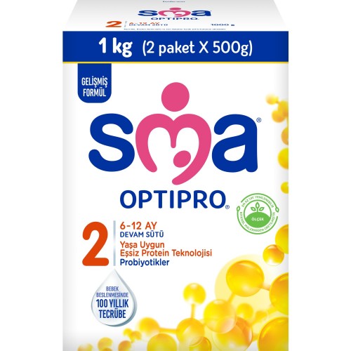 SMA Optipro Probiyotik 2 6-12 Ay Bebek Sütü 1000 gr