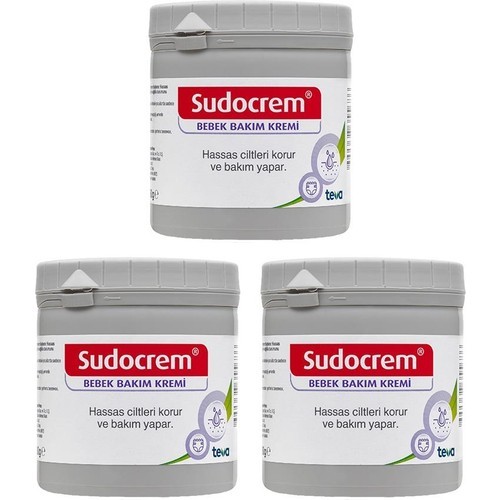 Sudocrem Bebek Bakım Kremi 400 gr x 3 Adet Sudocrem Bebek Bakım Kremi 400 gr x 3 Adet