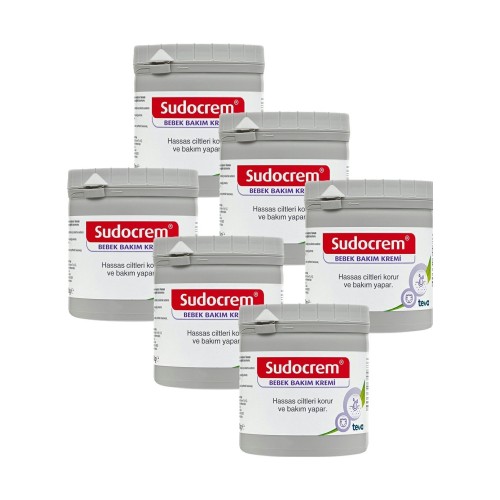 Sudocrem Bebek Bakım Kremi 400 gr x 6 Adet Sudocrem Bebek Bakım Kremi 400 gr x 6 Adet