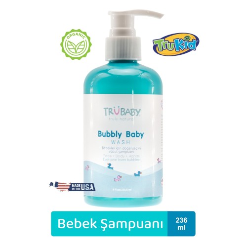 Trukid Trubaby Bebekler İçin Saç Ve Vücut Şampuanı 236 ml