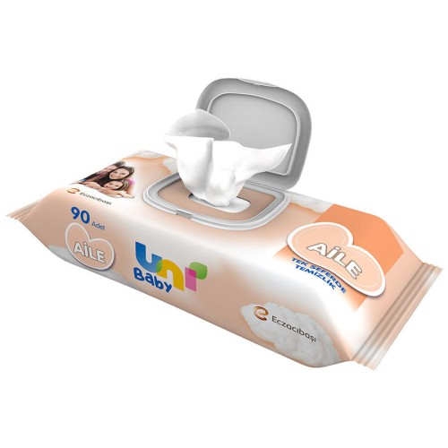 Uni Baby Aile Islak Mendil 90 lı