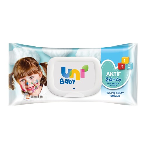 Uni Baby Aktif Islak Mendil 72 li