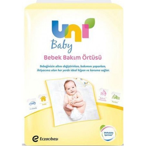 Uni Baby Bebek Bakım Örtüsü 10 lu