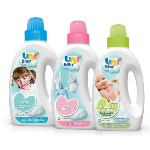 Uni Baby Çamaşır Deterjanı Seti