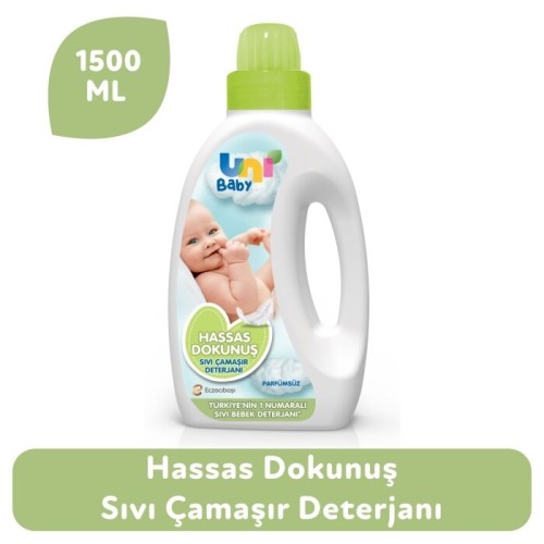Uni Baby Hassas Çamaşır Deterjanı 1500 ml x 2 Adet