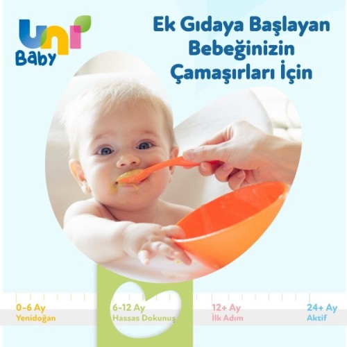 Uni Baby Hassas Çamaşır Deterjanı 1500 ml x 2 Adet