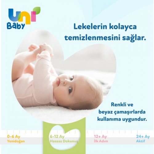 Uni Baby Hassas Çamaşır Deterjanı 1500 ml x 2 Adet