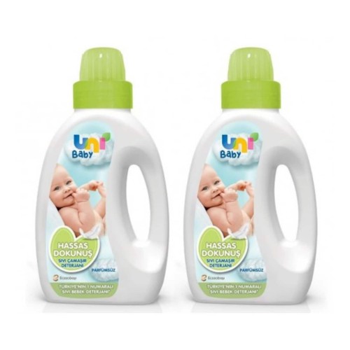 Uni Baby Hassas Çamaşır Deterjanı 1500 ml x 2 Adet