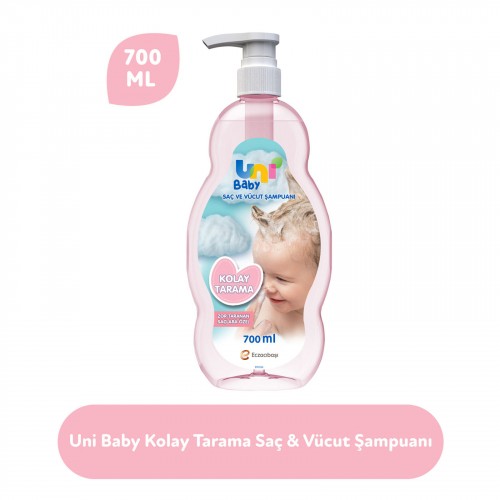 Uni Baby Kolay Tarama Şampuanı 700 ml