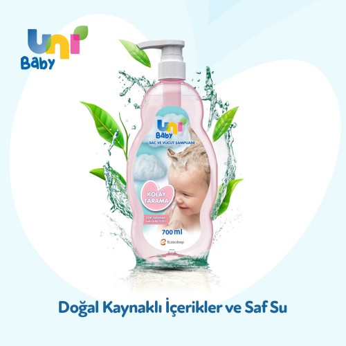 Uni Baby Kolay Tarama Şampuanı 700 ml