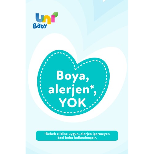 Uni Baby Kolonya Bebeksi Kokular 150 ml x 6 Adet