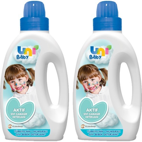 Uni Baby Sıvı Çamaşır Deterjanı 1500 ml x 2 Adet