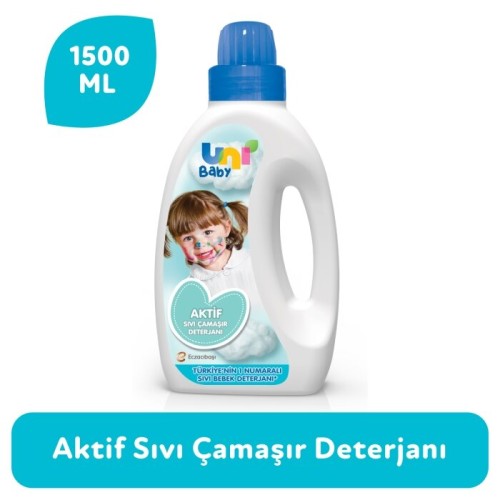 Uni Baby Sıvı Çamaşır Deterjanı 1500 ml Uni Baby Sıvı Çamaşır Deterjanı 1500 ml