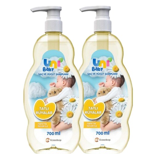 Uni Baby Tatlı Rüyalar Şampuanı 700 ml x 2 Adet