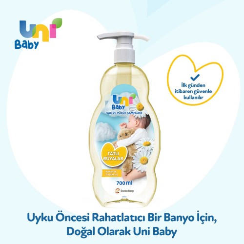 Uni Baby Tatlı Rüyalar Şampuanı 700 ml