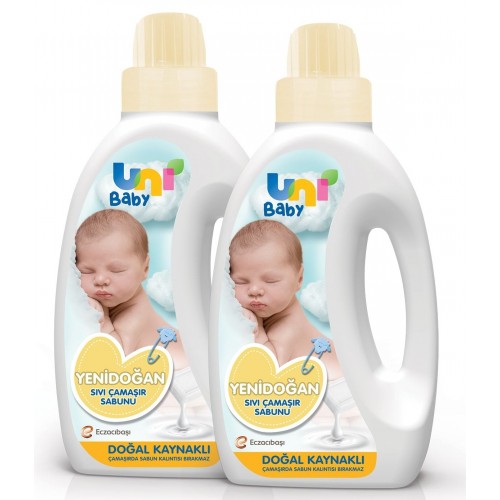 Uni Baby Yenidoğan Çamaşır Sabunu 1500 ml x 2 Adet