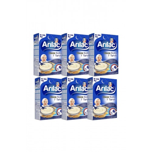 Arılac Instant Ek Gıda 7 Tahıllı Gece 200 gr x 6 Adet