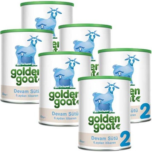Golden Goat 2 Keçi Devam Sütü 400 gr x 6 Adet