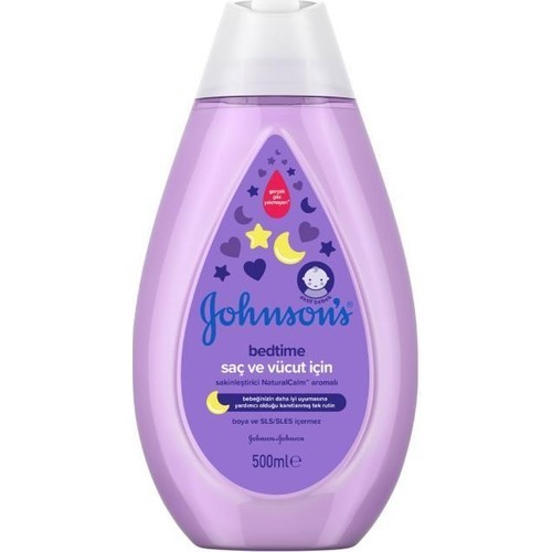 Johnsons Baby Bedtime Saç ve Vücut Şampuanı 500 ml