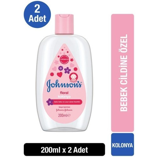Johnsons Kolonya Floral 200 ml x 2 Adet