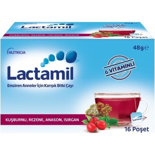 Lactamil Emziren Anneler için Karışık Bitki Çayı 48 gr