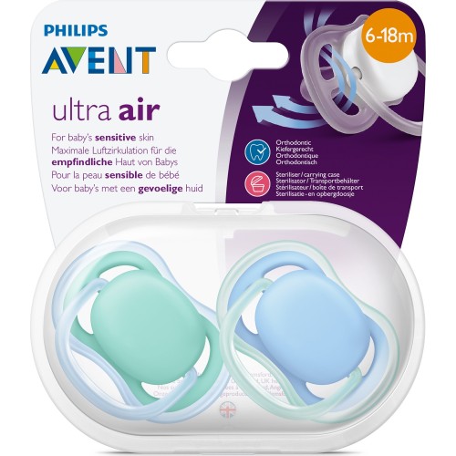 Philips Avent SCF244/22 Ultra Air Emzik 6 - 18 Ay (Mavi)