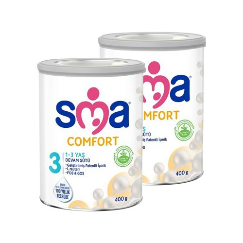 SMA 3 Devam Sütü Comfort 400 gr x 2 Adet	