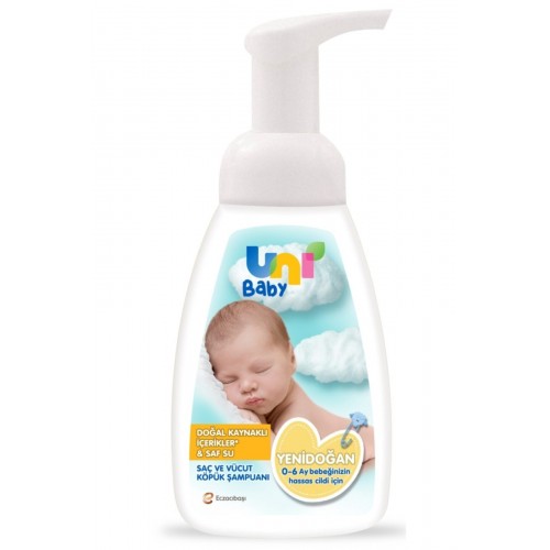 Uni Baby Yenidoğan Köpük Şampuanı 200 ml