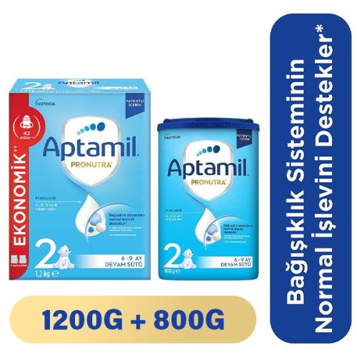 Aptamil 2 Pronutra Devam Sütü 2000 g 6-9 Ay