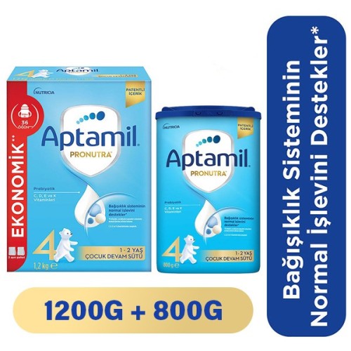 Aptamil 4 Pronutra Devam Sütü 2000 g 1 Yaş+