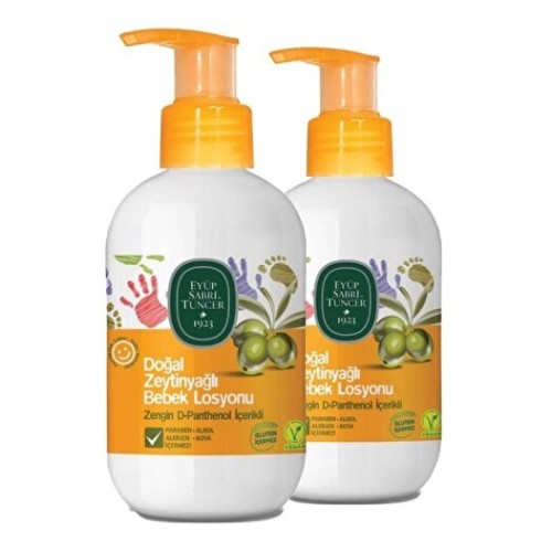 Eyüp Sabri Tuncer Doğal Zeytinyağlı Bebek Losyonu 280 ml x 2 Adet