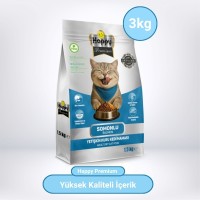 Happy Somonlu Kuru Kedi Maması 3 Kg