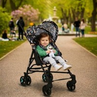 Maxi Taxi Cosmos Baston Bebek Arabası -Yeşil