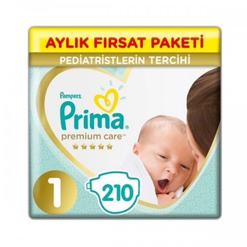 Prima Bebek Bezi Premium Care Ekonomik Paket 1 Beden 210 lu Prima Bebek Bezi Premium Care Ekonomik Paket 1 Beden 210 lu