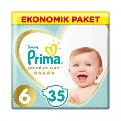 Prima Bebek Bezi Premium Care Ekonomik Paket 6 Beden 35 li