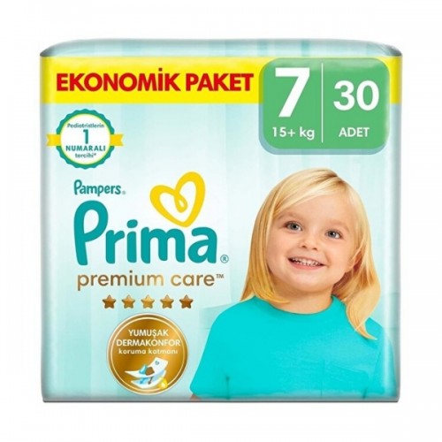 Prima Bebek Bezi Premium Care Ekonomik Paket 7 Beden 30 lu Prima Bebek Bezi Premium Care Ekonomik Paket 7 Beden 30 lu