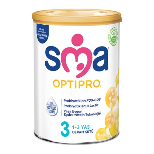SMA 3 Optipro Probiyotik Devam Sütü 800 gr SMA 3 Optipro Probiyotik Devam Sütü 800 gr