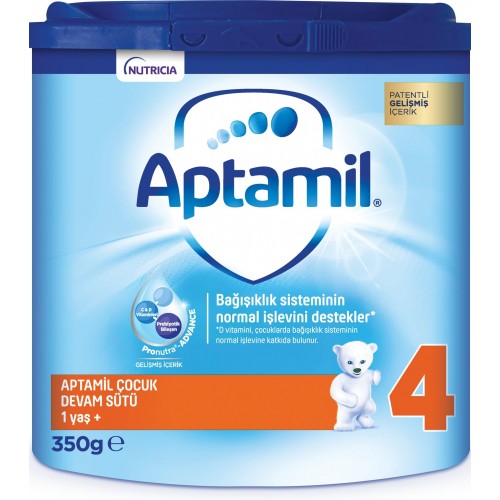 Aptamil 4 Çocuk Devam Sütü 350 g 1 Yaş+ Akıllı Kutu